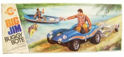 Big Jim S�rie Aventure - Set Buggy et Barque de P�cheur (ref.8890) Congost