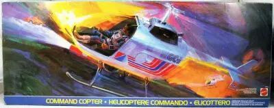 Big Jim S�rie Commando - Command Copter / H�licopt�re Commando neuf en boite (ref.9583)
