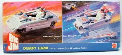 Big Jim S�rie Commando - Desert Hawk / Turboplane neuf en boite (ref.2246)