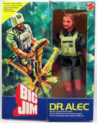 Big Jim S�rie Commando - Dr. Alec (ref.9300) neuf en boite
