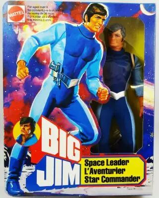 Big Jim S�rie Espace - Big Jim Space Leader l\'Aventurier neuf boite (ref.3246)