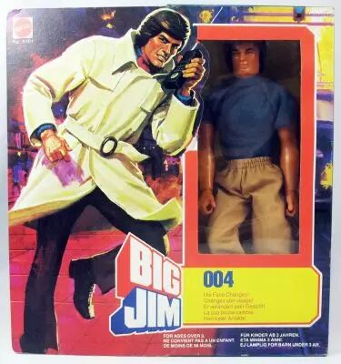 Big Jim Série Espionnage - Big Jim Parlant (ref.4071) Sac A