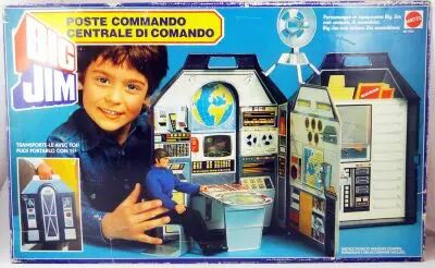 Big Jim S�rie Espionnage - Command Outpost / Poste Commando neuf en boite (ref.7737)