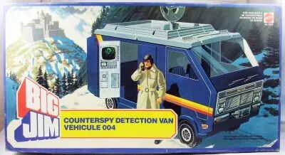 Big Jim Série Aventure Mattel 1976 - Accessoires En Boîte (abîmée) - Réf.9932