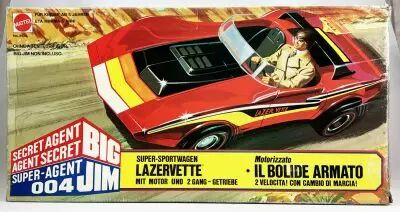Big Jim S�rie Espionnage - Mattel - Lazervette (ref.8928) occasion en boite