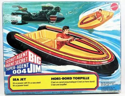 Big Jim S�rie Espionnage - Sea Jet / Hors-Bord Torpille (ref.8927)