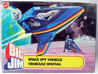 Big Jim S�rie Espionnage - Space Spy Vehicle / Vehicule Spatial neuf en boite (ref.4191)