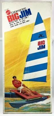 Big Jim S�rie Sport - Catamaran / Voilier de R�gate neuf en boite (ref.9267) Mattel Italie
