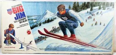 Big Jim S�rie Sport - Mattel - Piste de Ski Olympique (ref.7369)