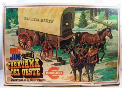 Big Jim S�rie Western - Chariot de l\'Ouest (ref.9483) Congost