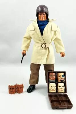 VINTAGE BIG JIM Agent Secret O04 Mattel Valise Avec 2 Masques Visage 1979 EUR 15,00 - FR