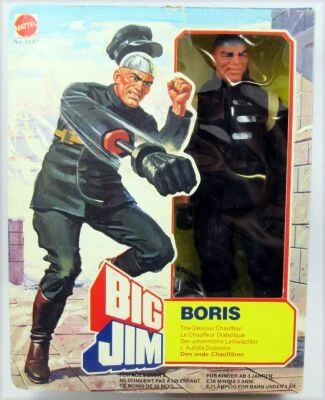 Big Jim Spy series - Boris The Devious Chauffeur (ref.5097) mint in box