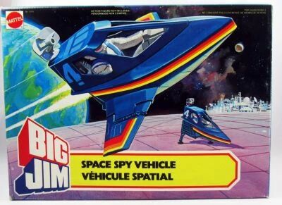 Big Jim Spy series - Mint in Box Space Spy Vehicle (ref.4191)