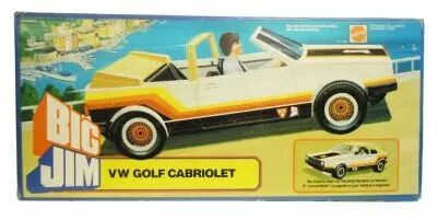 Big Jim Spy series - Mint in box White VW Golf Cabriolet (ref.8299)
