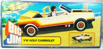 Big Jim Spy series - White VW Golf Cabriolet (ref.8299) Loose in box 