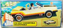 Big Jim Spy series - White VW Golf Cabriolet (ref.8299) Loose in box 