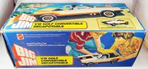 Big Jim Spy series - White VW Golf Cabriolet (ref.8299) Loose in box 