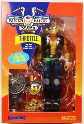 Biker Mice from Mars - Nacelle - Throttle - Figurine articul�e 17cm