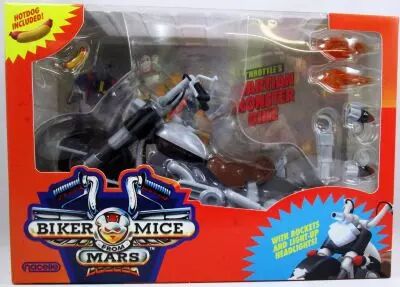 Biker Mice from Mars - Nacelle - Throttle\'s Martian Monster Bike - Vehicule pour figurine articul�e 17cm