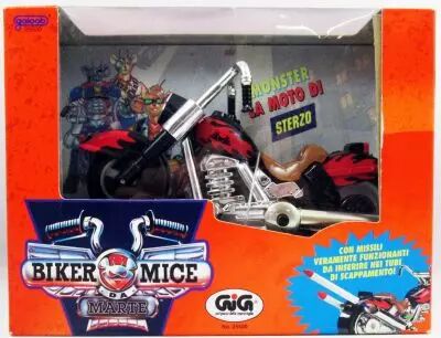 Biker Mice from Mars - Throttle\'s Martian Monster Bike - Galoob-GIG