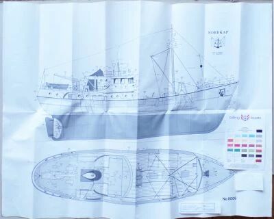 Billing Boats N� 8006 - Notice d\'Assemblage & D�calcos du Bataeu Nordkap 476