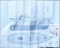 Billing Boats N&deg; 8006 - Notice d\'Assemblage & D&eacute;calcos du Bataeu Nordkap 476