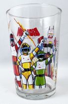 Bioman - Amora drinking glass (1986) - Biomen & Bio-Robo