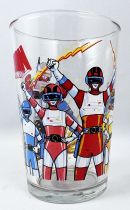 Bioman - Amora drinking glass (1986) - Biomen & Bio-Robo