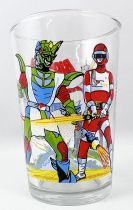 Bioman - Bioman - Amora drinking glass (1986) - Farah & Saïgon