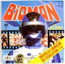 Bioman - Mini-LP Record - Original French TV series Soundtrack - AB Kid records 1987