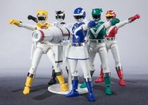 Bioman 3 Liveman - Bandai - Set de 5 figurines \ Shodo Super\ 