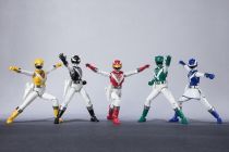 Bioman 3 Liveman - Bandai - Set de 5 figurines \ Shodo Super\ 