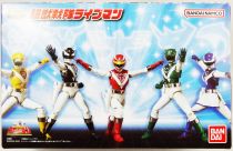 Bioman 3 Liveman - Bandai - Shodo Super 5 figures set