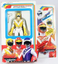 Bioman 3 Liveman - Bandai - Yellow Lion die-cast figure