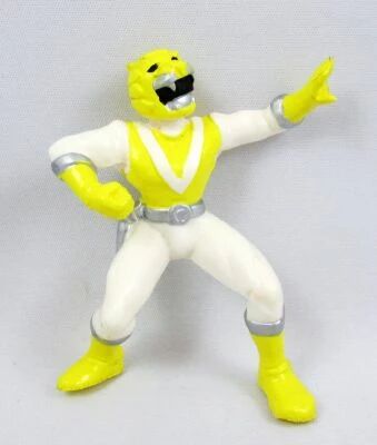Bioman 3 Liveman - Yolanda - Figurine PVC Lion Jaune