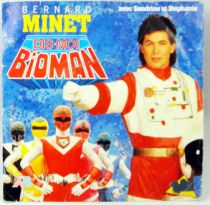 Bioman Original French TV series Soundtrack - Mini-LP Record - AB Kid 1988