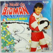 Bioman Original French TV series Soundtrack - Mini-LP Record - AB Kid 1988