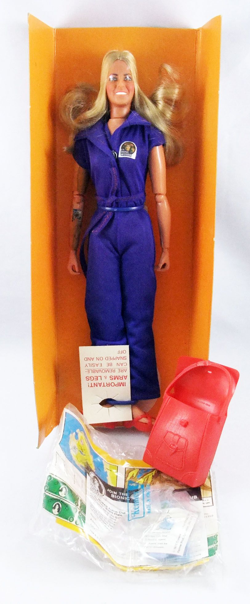 Bionic Woman - 12'' Doll - Jaime Sommers (Mission Purse) - Mint in