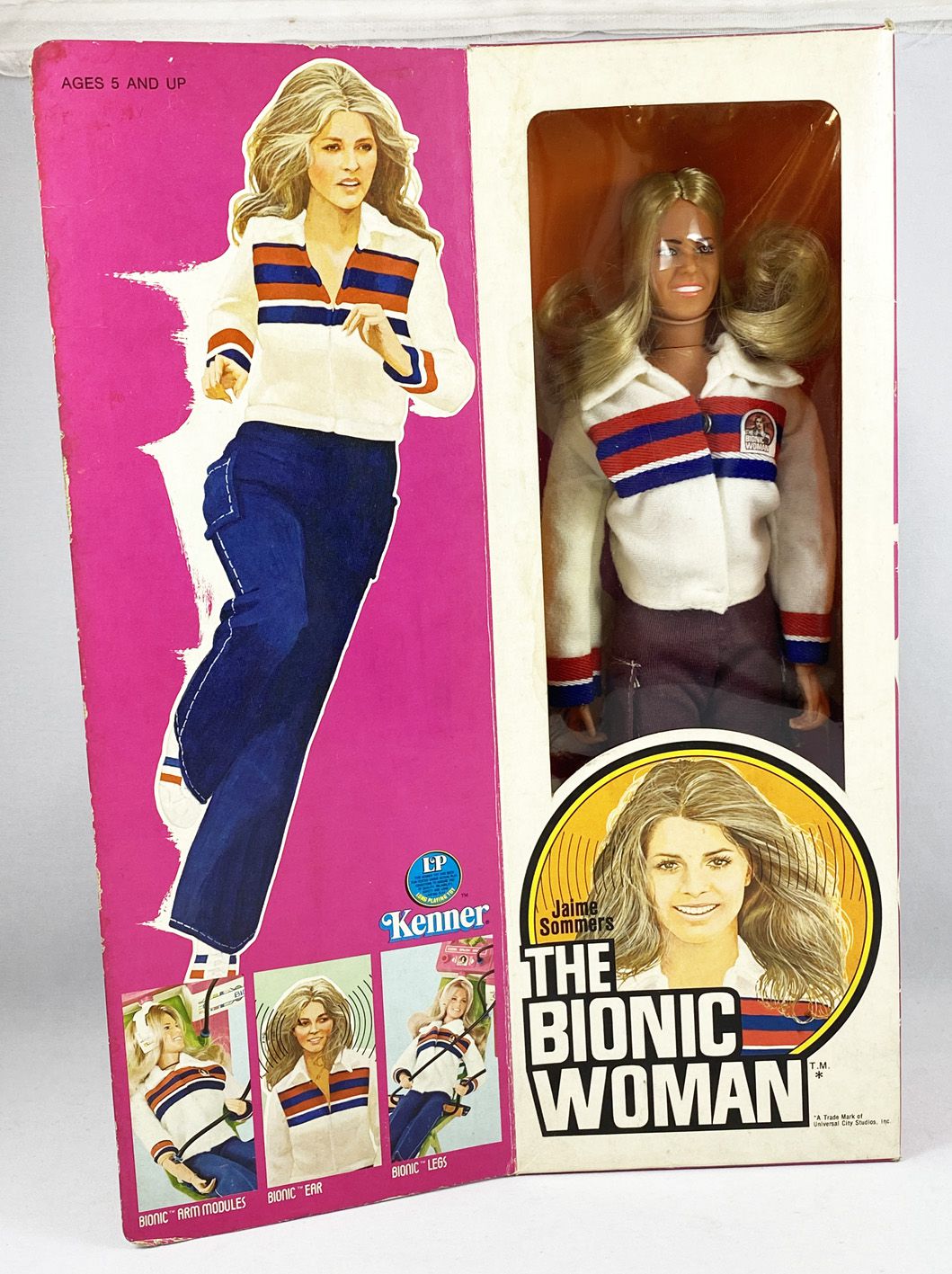 Bionic Woman - 12'' Kenner Doll - Jaime Sommers (mint in box)