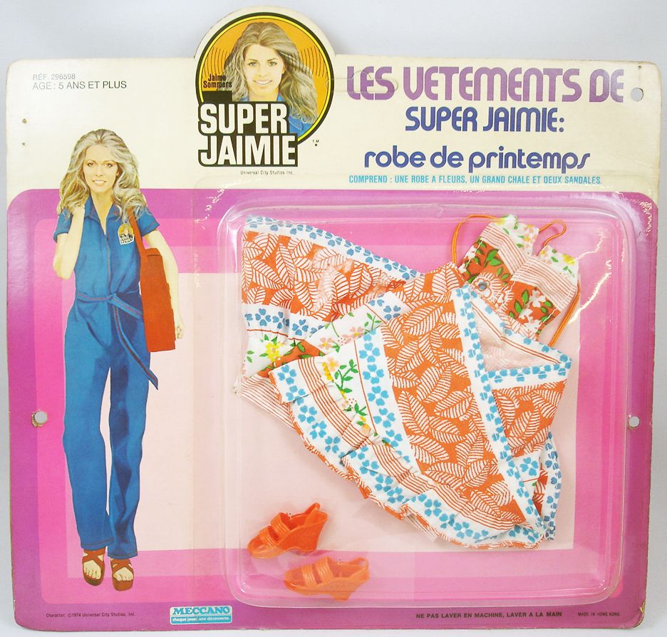 Bionic Woman - Fashion for Jaime Sommers - Floral Delight - Meccano