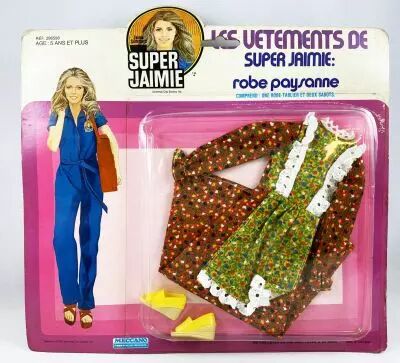 Poupée Super Jaimie - La Femme Bionique - Meccano Kenner - Édition Vintage Années 70/80
