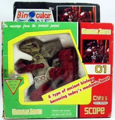 Bionic Zone - Robot Dinosaur \ Chira\'s Scope\  - Taiwan 1986 