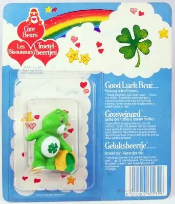 Bisounours - Kenner - Miniature - Grosveinard s�me des tr�fles � quatre feuilles (blister carr�)