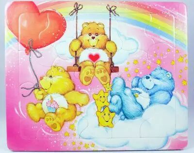 Bisounours - Puzzle 15 pi�ces Nathan - Dans les Nuages (loose)