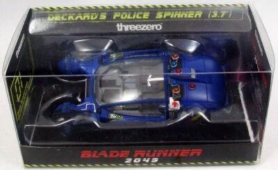Blade Runner 2049 - Threezero - 3.75\  die-cast vehicle - Deckard\'s Police Spinner