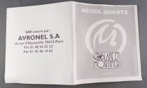 Blake & Mortimer - Avronel - Réveil Matin à Quartz - La Marque Jaune - Neuf en Boite