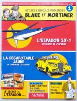 Blake & Mortimer - Hachette - Fascicule N°1 Espadon Sx-1 & Ford Cabriolet Jaune
