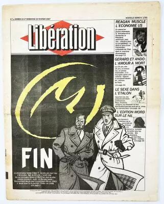 Blake & Mortimer - Lib�ration Journal February 21-22th, 1987 in homage to Edgar P. Jacobs