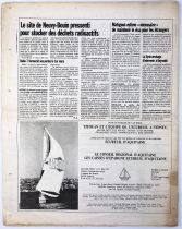 Blake & Mortimer - Libération Journal February 21-22th, 1987 in homage to Edgar P. Jacobs