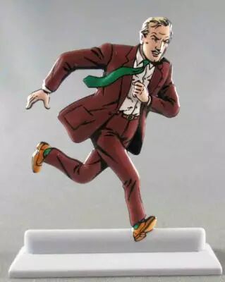 Blake & Mortimer - Studio Jacob (Dargaud Lombard s.a.) - Silhouette M�tal Francis Blake